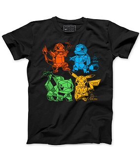 Camiseta Masculina Pokemon - Loja Nerd e Geek - Presentes Criativos