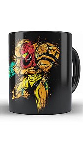 Caneca Geekz Samus Aran - Loja Nerd e Geek - Presentes Criativos