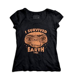 Camiseta Feminina ET O Extraterrestre - Loja Nerd e Geek - Presentes Criativos