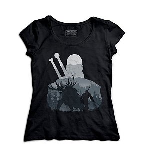 Camiseta Feminina The Witcher - Loja Nerd e Geek - Presentes Criativos