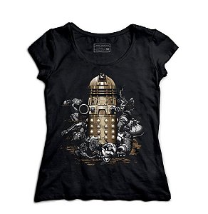 Camiseta Feminina Doctor Who - Loja Nerd e Geek - Presentes Criativos