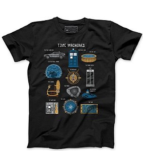 Camiseta Masculina Doctor Who - Serie - Loja Nerd e Geek - Presentes Criativos