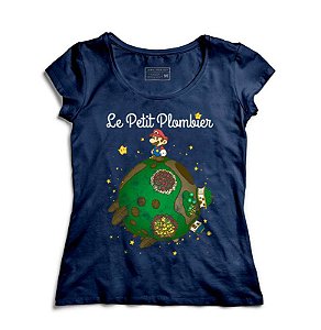 Camiseta Feminina Super Plumber - La Petit - Loja Nerd e Geek - Presentes Criativos