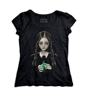 Camiseta Feminina A Família Addams - Loja Nerd e Geek - Presentes Criativos