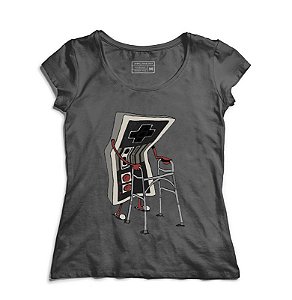 Camiseta Feminina Old - Loja Nerd e Geek - Presentes Criativos