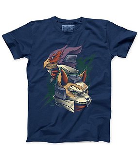 Camiseta Masculina Star Fox - Loja Nerd e Geek - Presentes Criativos