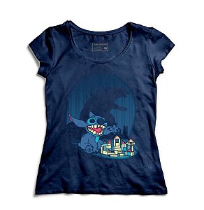 Camiseta Feminina Poderoso Stitch - Loja Nerd e Geek - Presentes Criativos