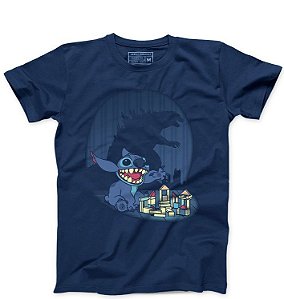 Camiseta Masculina Poderoso Stitch - Loja Nerd e Geek - Presentes Criativos