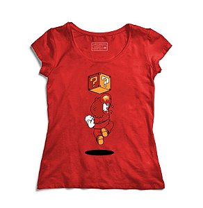 Camiseta Feminina Plumber Fire - Loja Nerd e Geek - Presentes Criativos