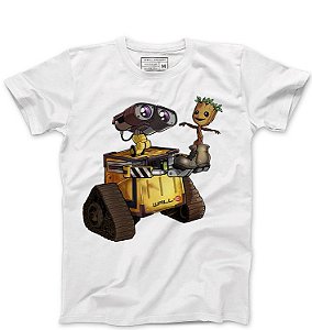 Camiseta Masculina Robo and Tree - Loja Nerd e Geek - Presentes Criativos