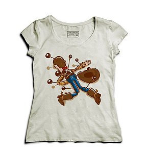 Camiseta Feminina Cowboy de Brinquedo  - Loja Nerd e Geek - Presentes Criativos