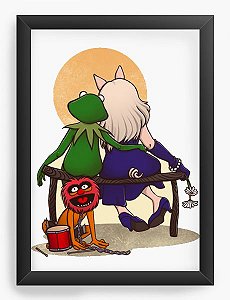 Quadro Decorativo A4 (33X24) Babies Friends  - Loja Nerd e Geek - Presentes Criativos