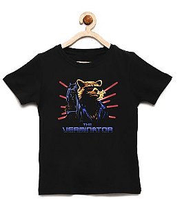 Camiseta Infantil O Exterminador - Loja Nerd e Geek - Presentes Criativos