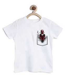 Camiseta Infantil Bolso Ninja - Loja Nerd e Geek - Presentes Criativos