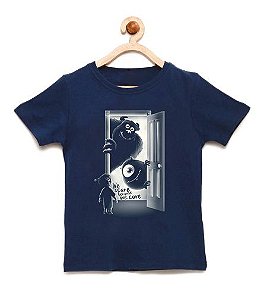 Camiseta Infantil Porta dos Monstros  - Loja Nerd e Geek - Presentes Criativos