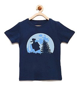 Camiseta Infantil Mundo da Lua - Loja Nerd e Geek - Presentes Criativos