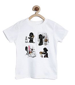 Camiseta Infantil Dark Daddy - Loja Nerd e Geek - Presentes Criativos