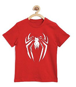Camiseta Infantil Red Man - Loja Nerd e Geek - Presentes Criativos