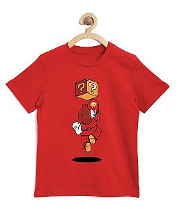 Camiseta Infantil Plumber Fire  - Loja Nerd e Geek - Presentes Criativos