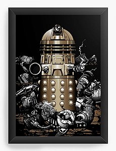 Quadro Decorativo A3 (45X33) Geekz Doctor Who - Loja Nerd e Geek - Presentes Criativos