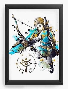 Quadro decorativo Link The Legend of Zelda