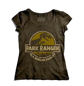 Camiseta Feminina Parque Ranger - Loja Nerd e Geek - Presentes Criativos