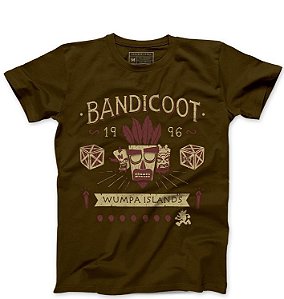 Camiseta Masculina Bandicoot 96 - Loja Nerd e Geek - Presentes Criativos