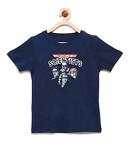 Camiseta Infantil Cientistas - Loja Nerd e Geek - Presentes Criativos