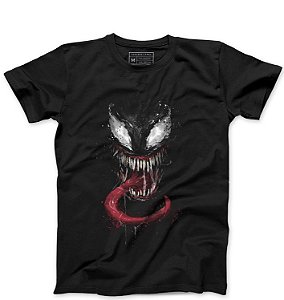 Camiseta Masculina Venom - Loja Nerd e Geek - Presentes Criativos