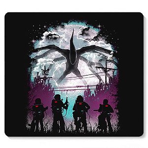 Mouse Pad Mundo Estranho- Loja Nerd e Geek - Presentes Criativos