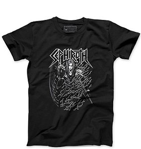 Camiseta Masculina Sephiroth Final Fantasy - Loja Nerd e Geek - Presentes Criativos