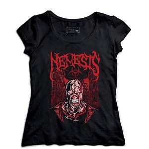 Camiseta Feminina Nemesis - Loja Nerd e Geek - Presentes Criativos