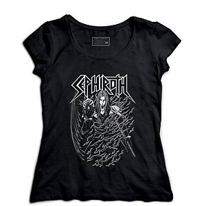 Camiseta Feminina Sephiroth Final Fantasy - Loja Nerd e Geek - Presentes Criativos