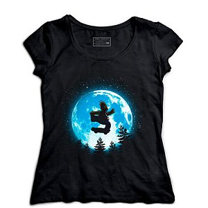 Camiseta Feminina Moon - Loja Nerd e Geek - Presentes Criativos