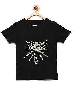 Camiseta Infantil  Witcher - Loja Nerd e Geek - Presentes Criativos