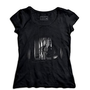 Camiseta Feminina Jack Nightmare - Loja Nerd e Geek - Presentes Criativos