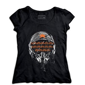 Camiseta Feminina Helmet - Loja Nerd e Geek - Presentes Criativos