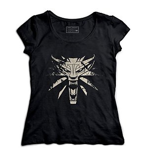 Camiseta Feminina Witcher - Loja Nerd e Geek - Presentes Criativos
