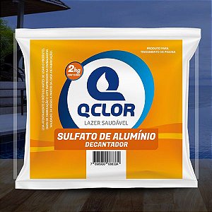 Q Clor Sulfato de Alumínio - Pacote com 2KG