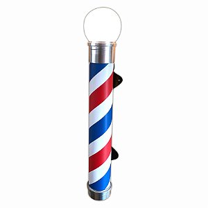 Barber Pole Com Globo Poste De Barbeiro Barbearia