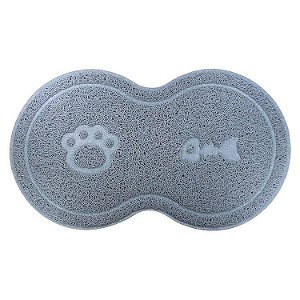 TAPETE LITTER MAT TRAP 8 CINZA