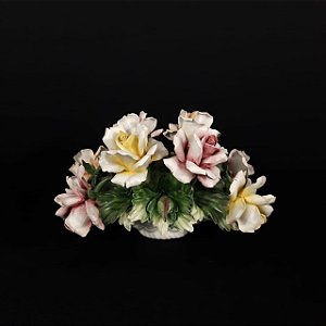 Flores de Porcelana Capodimonte Anos 60