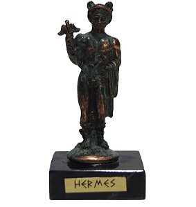 Estatueta Bronze Deuses Gregos por Marinakis Bros Hermes