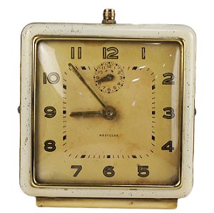 Relógio de Mesa Westclox década de 60