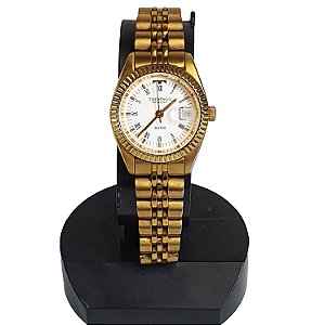 Relógio de Pulso Technos Riviera Dourado