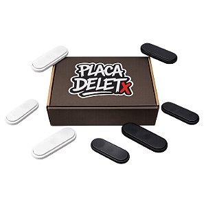 Placa DeletX - Suporte Magnético de Placa