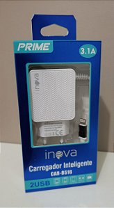 Carregado inteligente car 8516 Inova duas saidas USB,cabo Tipo C
