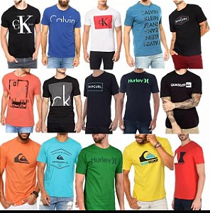 camisetas masculinas de marcas famosas