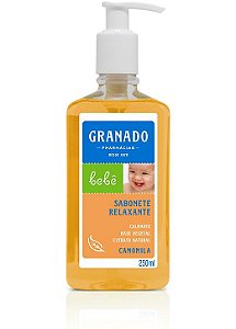 Sabonete de Glicerina Liquido Granado Bebê Camomila 250ml
