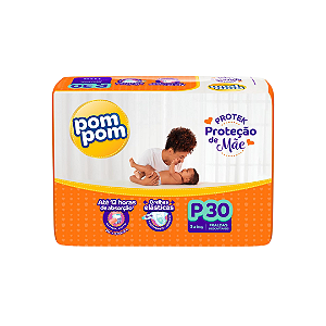 Fralda Descartável Infantil Pom Pom Derma Protek Jumbo Atacado Barato Revenda